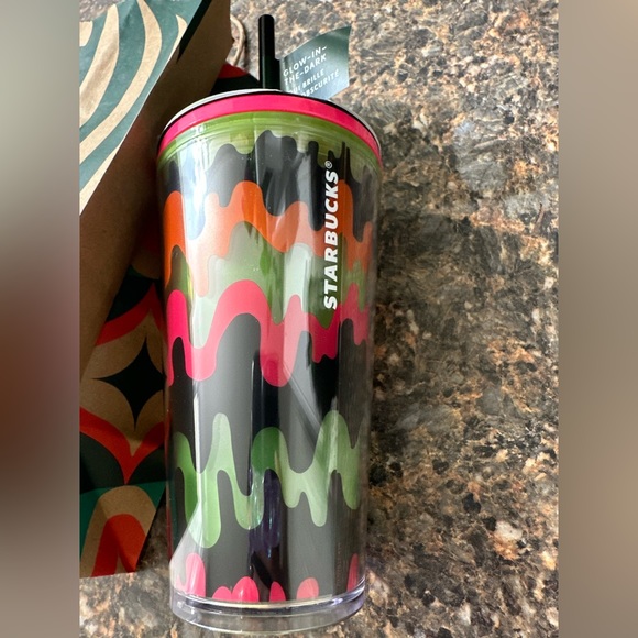NWT Starbucks Halloween 2023 Grande Glow in the Dark Drip 16oz. Tumbler - Picture 5 of 5
